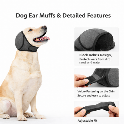Anxiety Relief Ear Muffs for Dogs